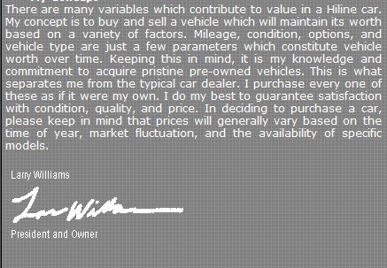 Hiline Motorsports LLC