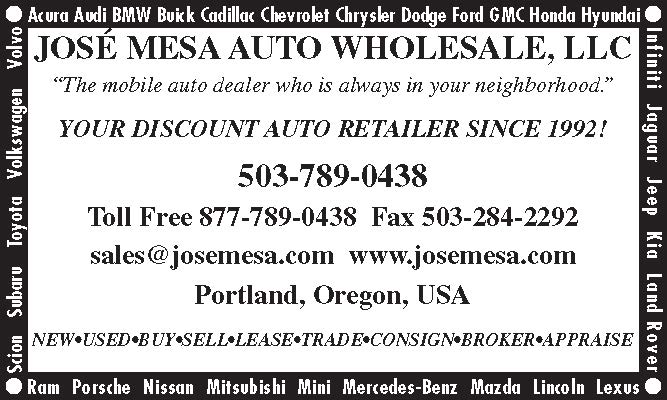 Jose Mesa Auto Wholesale, LLC