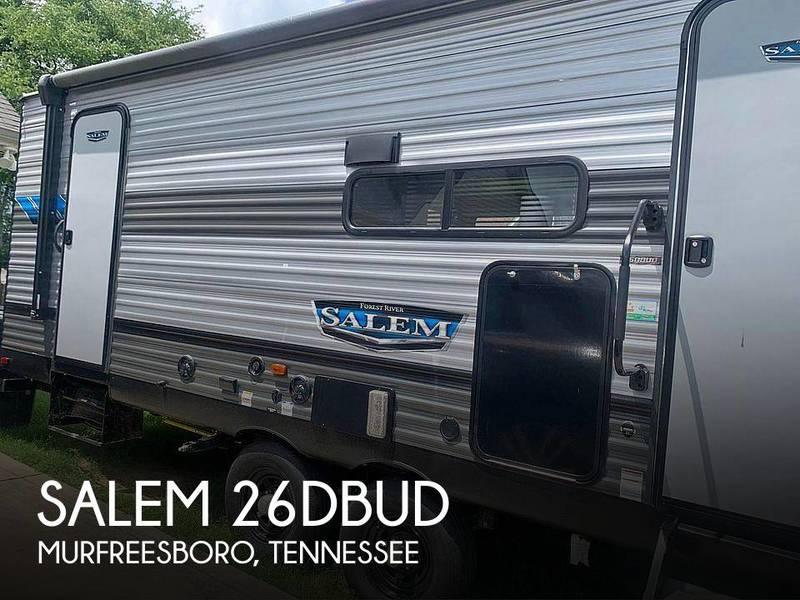 2022 Forest River Salem 26DBUD 26ft