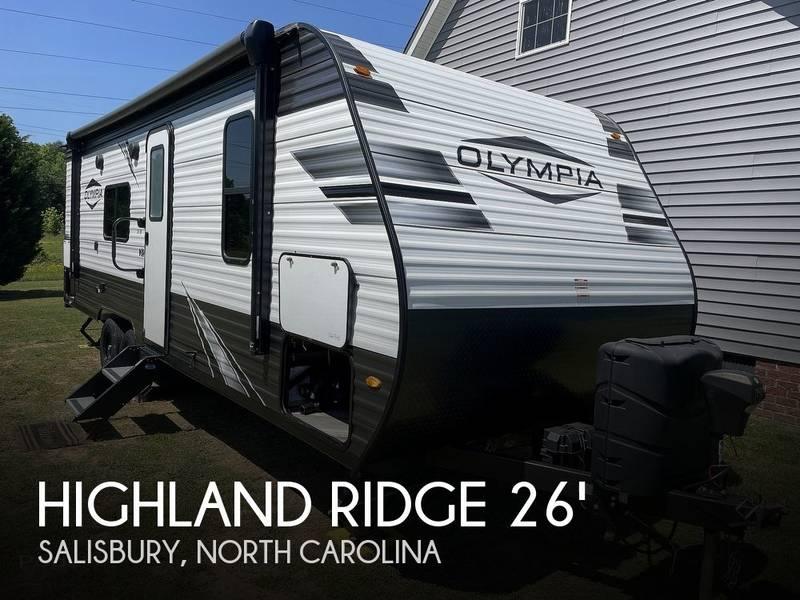 2022 Highland Ridge Highland Ridge Olympia 26BH 26ft for Sale