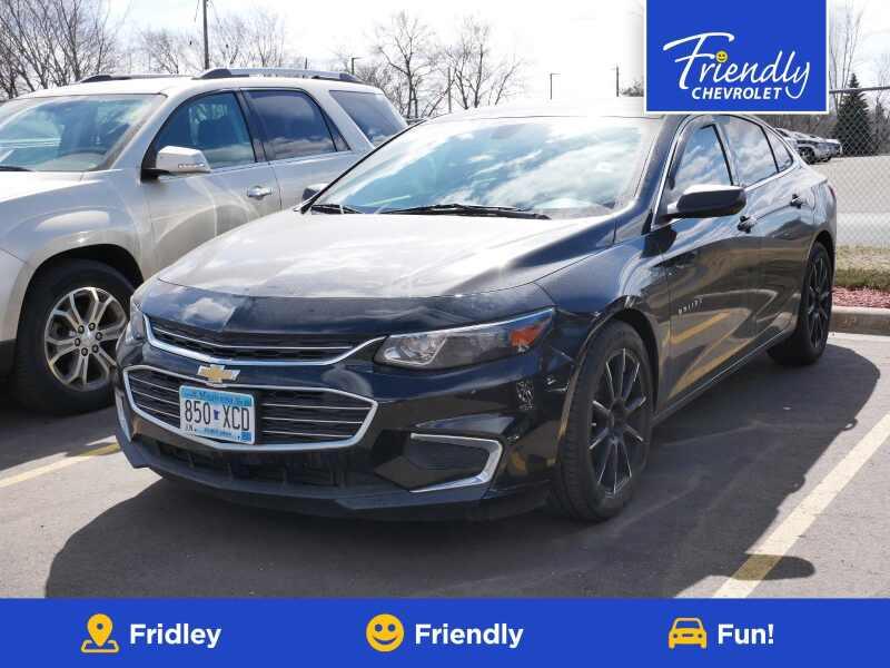 2017 Chevrolet Malibu Black, 74K miles for Sale