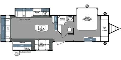 2018 Forest River Surveyor 33KRLOK for Sale
