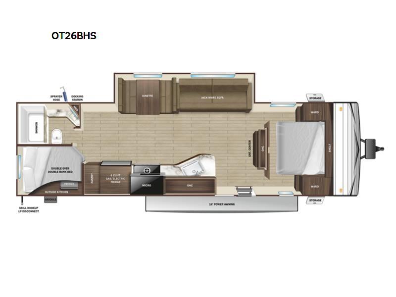 2022 Highland Ridge RV Open Range Conventional OT26BHS 30ft for Sale