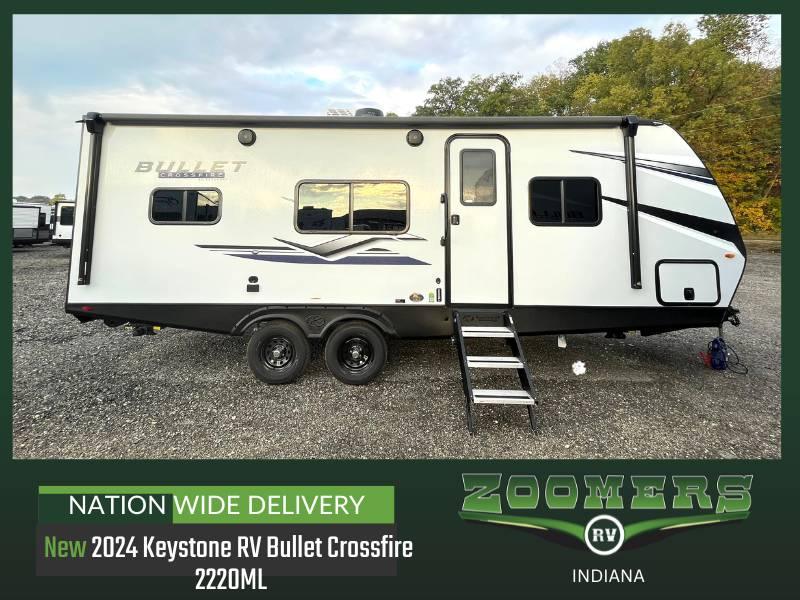 2024 Keystone Bullet Crossfire Double Axle 2220ML 27ft for Sale